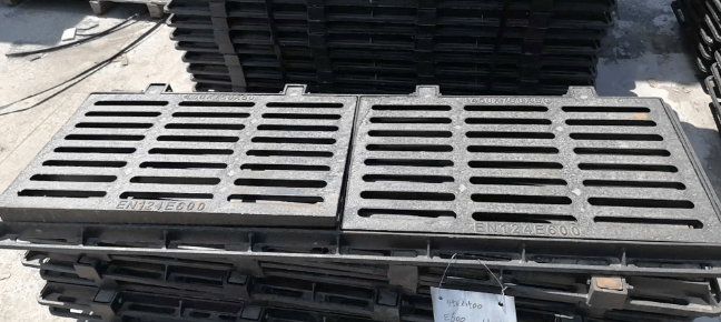 石阡球墨铸铁连体双篦展示